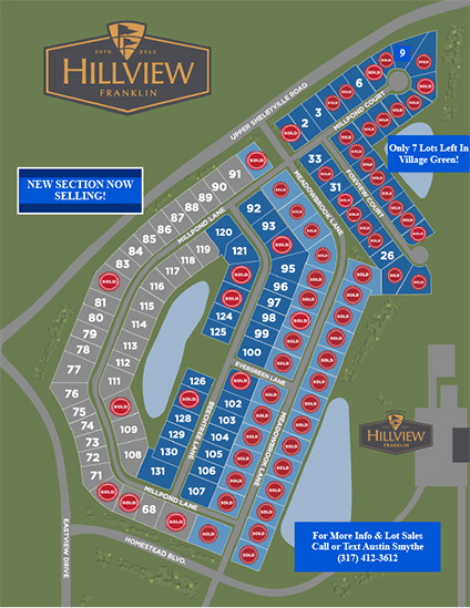 HV Lot Map September