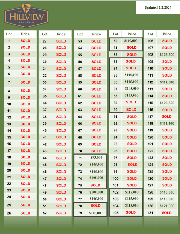 Hillview Pricing 2_2_2026