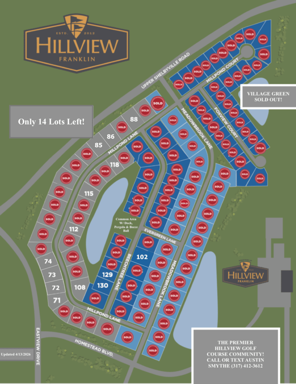 LOT MAP HILLVIEW 413