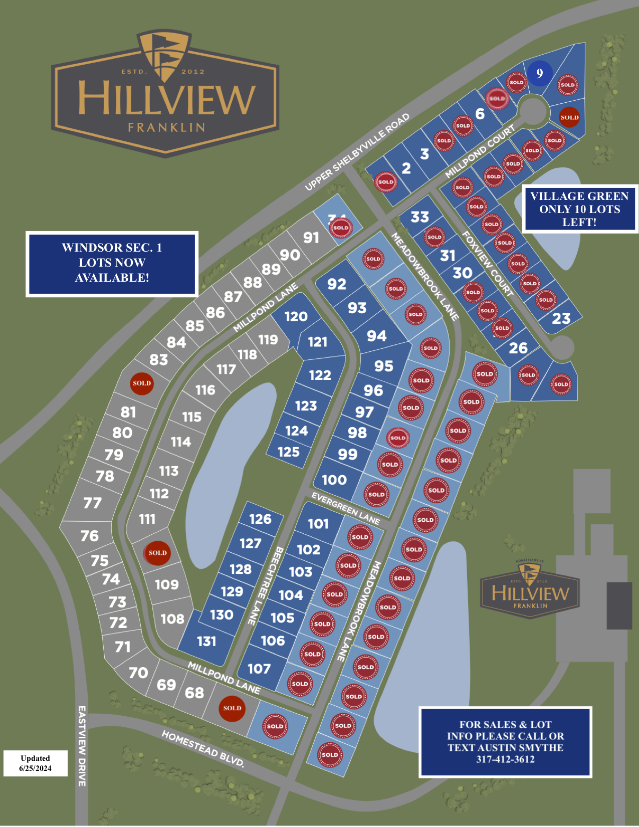 LOT MAP HILLVIEW 62524