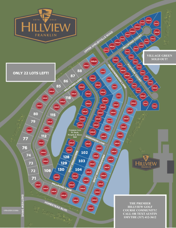 LOT MAP HILLVIEW Feb 26